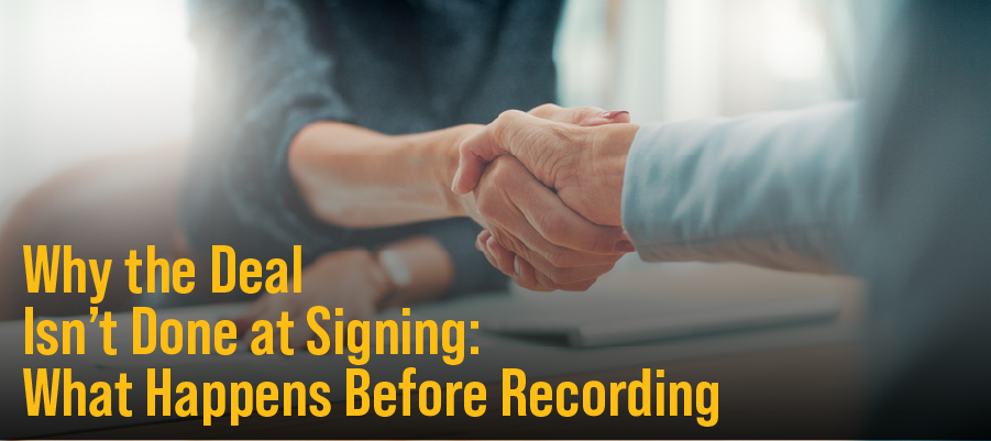 Why the Deal Isn’t Done at Signing: What Happens Before Recording teaser