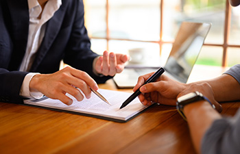 Closing Services display 